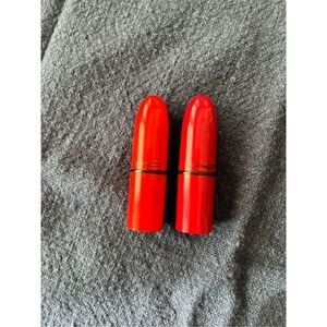 Brand New MAC Women's Red Mini Retro Matte Lipstick Duo